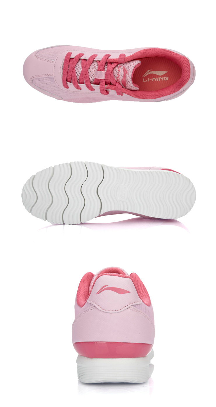 Li Ning nữ giày cổ điển giản dị mùa xuân và mùa thu lưới 3KM cuộc sống thể thao ALCK056 giày thể thao sneaker