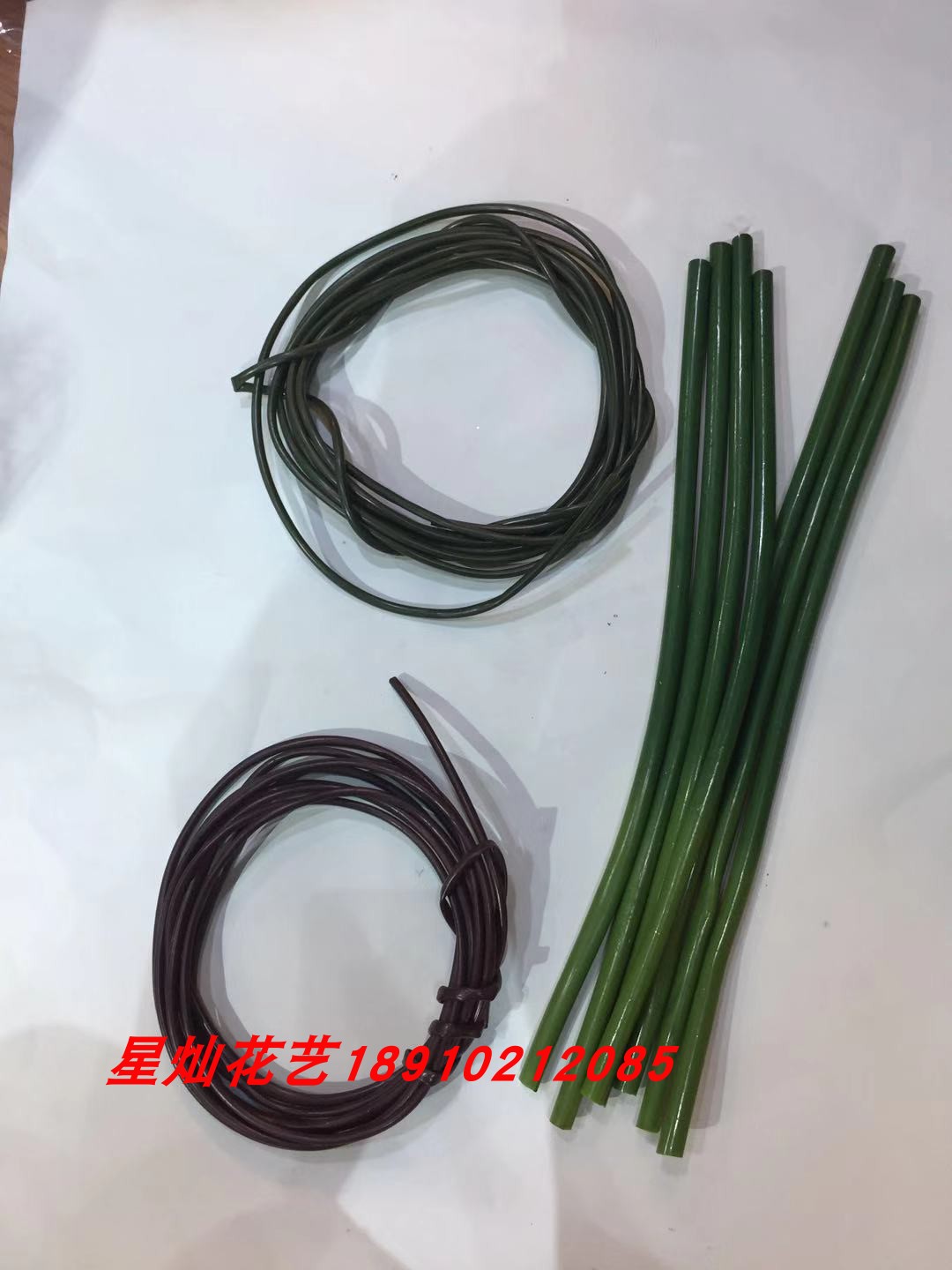 Filament mesh material DIY thin cortex green cortex cortex sleeping lotus cortex tube full