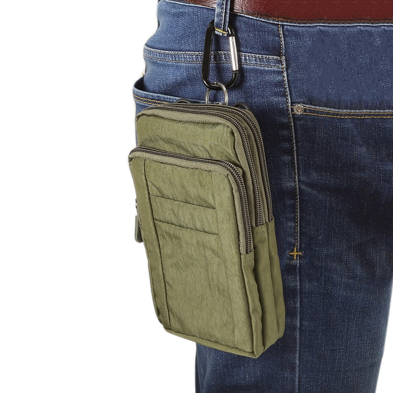 Mobile phone bag wearing leather strap hanging purse Nylon Cloth Bag bracelet mate20X Glory to enjoy max3 large screen capacity 7 inches