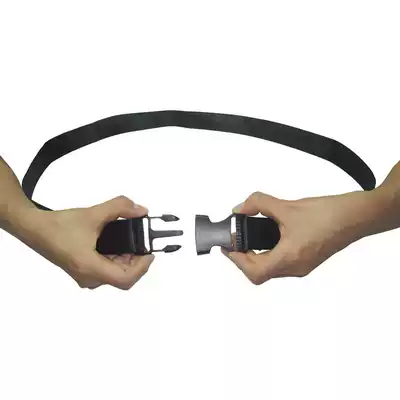 Sports pants belt buckle for men and women casual pants belt running bag outdoor plastic buckle canvas elastic tactical belt