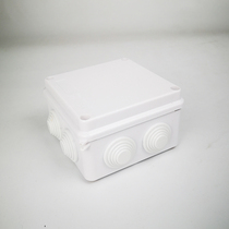 100*100*70mm waterproof junction box with rubber plug Perforated plastic waterproof box Engineering special distribution box