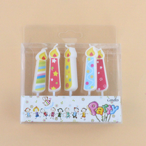 Cartoon Creativity Romantic Color Common Birthday Candle Emulation Flame Styling Festival Party Cake Decoration Plugin