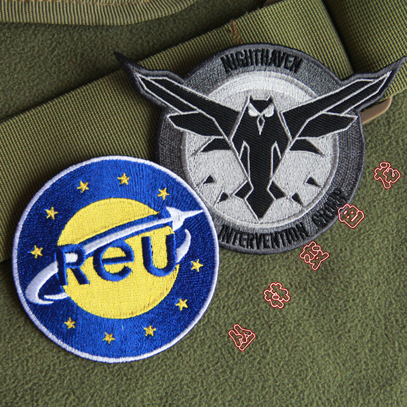 Rainbow 6 R6 Yongnight-Safe Harbor REU Qianist Embroidery Magic Sticker Chapter of the Shoulder Bag sticker Chapter Morale Badge