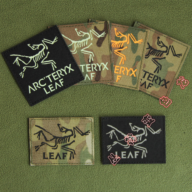 Laser engraving Skull Skull Bird Army Bird Glistening Luminous Magic Sticker Chapter of the Shoulder Chapters of the Shoulder Bag Stickup Tactical Chapter Morale Badge