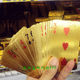 In Stock Dubai Local Tourist Specialties Middle Eastern Rich Countries Gold Playing Cards a Deck
