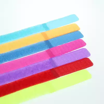 Cute candy color multifunctional computer wire strap strap strap wire Velcro tie tie tie tie strap 1