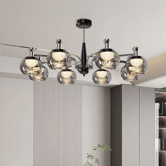 Italian Minimalist Living Room Chandelier 2025 New Designer Crystal Hall Main Light Modern Simple Light Luxury High-End Feel