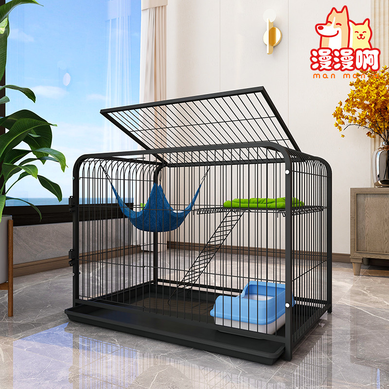 Cat Cage Mega Free Space Home Large Size Yard Cat House Cat Cat Villa Indoor Big Cat Triple Cat House Kitty Cage