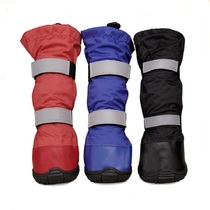 Dog Rain Shoe Large Dog Medium Wool Samo Labra Ras Pet High Cylinder Full Waterproof Plus Suede Shoes