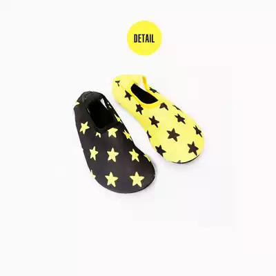 Children's non-slip swimming snorkeling diving sandals red foot skin skin soft shoes men and women sports fitness Back Stream yoga shoes