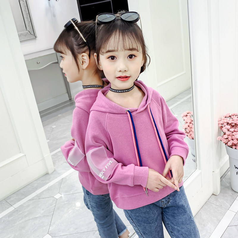 Girl's thick T-shirt 2022 Spring loaded with new Korean version CUHK Tong Fashion blouse ultra-foreign girl Long sleeves Inner Lap