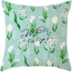 hoa tươi gối vườn tulip vàng ở châu Âu và Mỹ đệm đệm cửa sổ và phòng khách sofa đệm mở Nhà - Trở lại đệm / Bolsters bộ chăn gối văn phòng