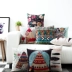 American Pastoral hoa ins retro tươi quê Anh dày bông vải ghế sofa đệm bao gối đệm - Trở lại đệm / Bolsters Trở lại đệm / Bolsters