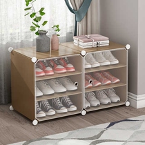 Shoe shelf multi-layer household small narrow shelf simple mini door shoe cabinet storage economy space