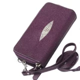 Подлинные новые дамы в стиле жемчужной рыбы с двойной молнией и пакетами, чистые сумочки могут наклонно пересечь заводскую цену