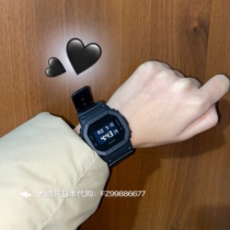 Japan Casio Cassio G Shock Pure Black Little Tetris watches for men and women watches Gshock