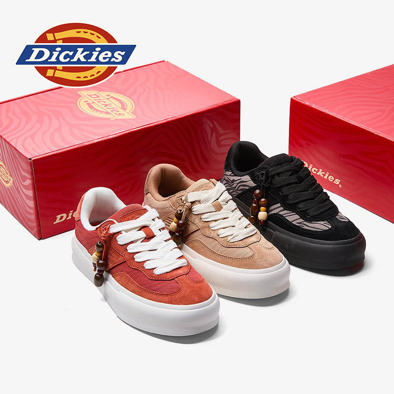 Dickies Year of the Horse Limited Edition German Training Shoes Couple Style 2026 Spring Fashion Sneakers [New Year Gift Box Edition]