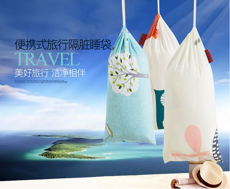 Jie Yi du lịch đặc biệt trên bẩn túi ngủ cotton xách tay khách sạn khách sạn du lịch vệ sinh dùng một lần sheets dành cho người lớn