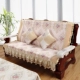 Dày gỗ xốp sofa đệm với tựa lưng Xiêm trượt Four Seasons Trung Quốc mùa xuân ghế gỗ custom-made đệm đỏ - Ghế đệm / đệm Sofa