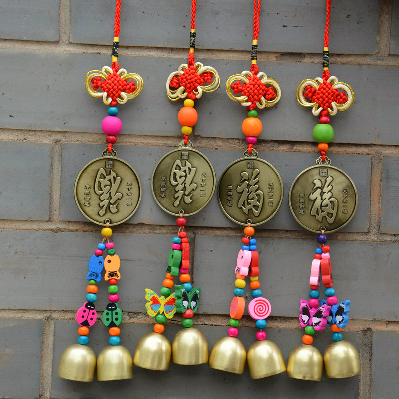 Wind Suzuki hanging decoration door decorated with Caijing metal bronze Suzuki car rear mirror pendant creative home Decorative Goods Gifts