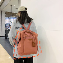 ins Hyuna wind school bag female high school nylon college student Korean version Harajuku ulzzang backpack joker backpack tide