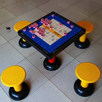 Outdoor fitness track chess Five children recreation chess Go Slide chess Childrens digital chess Elderly entertainment