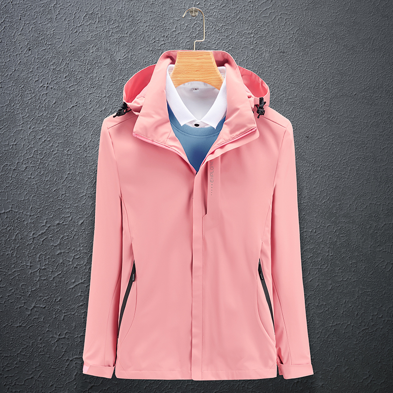 Jacket Outdoor Waterproof Hiking Couple Windproof Single Layer