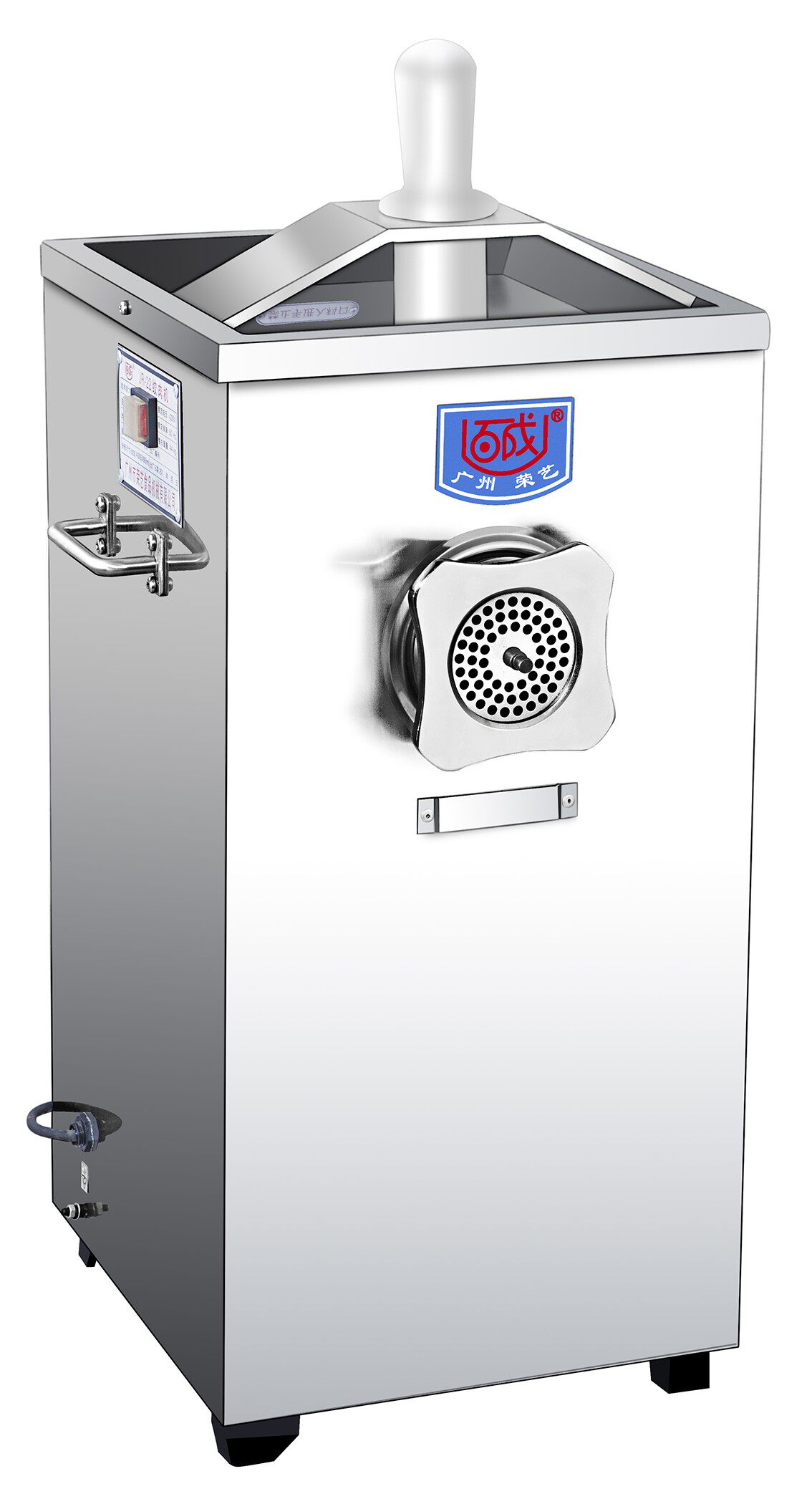 Baiceng JR-22 Electric stainless steel meat grinder commercial high power enema machine automatic meat grinder