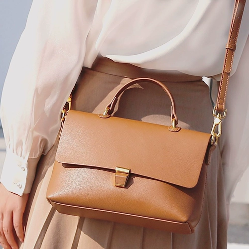 Демисезонная сумка через плечо, универсальная сумка на одно плечо, 2020, из натуральной кожи