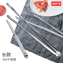 304 stainless steel thickened food clips extended barbecue clips barbecue clips kitchen household vegetable clips meal sharing clips