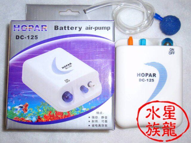 Hypa DC-125 Dry Cell Oxygen Pump Battery Oxygenation Pump Fish Tank Blackout Spare Dry Cell Air Pump