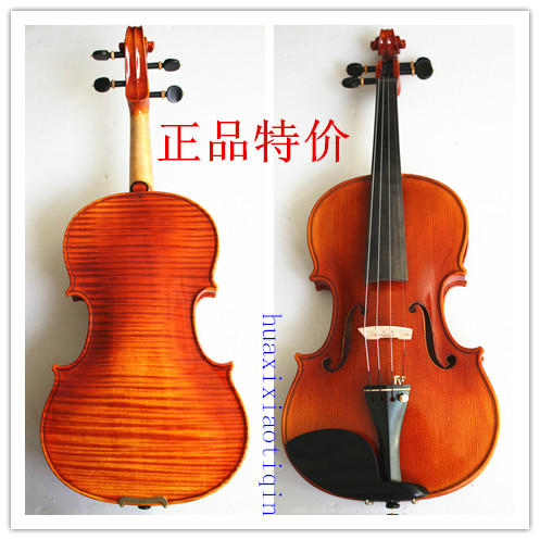 European material high-end violin solo playing tiger stripe test is purely handmade