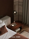 Luna Italian-Style Glass Pendant Light Designer Model Light Luxury Dimmable Dining Room Bedside Lamp Duplex Open-Air Staircase Pendant Light