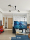 Vintage French-Style Living Room Main Light, Bauhaus Claw-Shaped Chandelier, Movable Bedroom Multi-Head Octopus Lamp