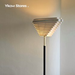 Artek A805 Vintage Layered Tower Floor Lamp Designer Villa Living Room Sofa Side Bedroom Floor Lamp