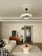 French-Style Vintage Plaster Chandelier Designer Mid-Century Wabi-Sabi Style American-Style Living Room Villa Bedroom Main Light Circular Chandelier
