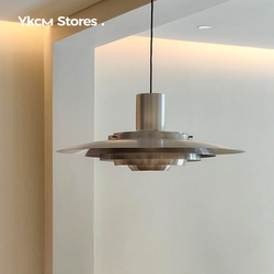 Danish P376 Flying Saucer Restaurant Chandelier Nordic Designer Post-Modern Mid-Century Bauhaus Bar Island Table Lamp