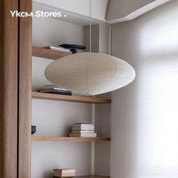 Japanese-Style Lamps 21A Vintage Wabi-Sabi Style Chandelier Living Room Bedroom Dining Room Study Bar Retro Paper Lamp