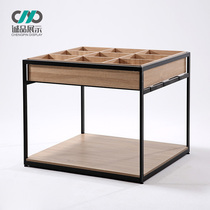 Snack display shelves Supermarket convenience store loose food Nakajima cabinet Lattice shop Candy cabinet Multi-function combination cabinet
