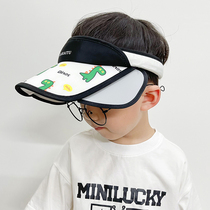 Childrens empty top hat summer sun protection Boy Hat sun hat sun hat boy 2021 New Tide