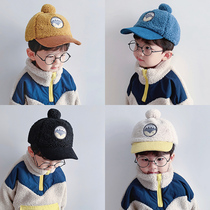 Childrens hat autumn and winter Korean version of cap baby boy boy baseball cap handsome trend personality 2021 Winter