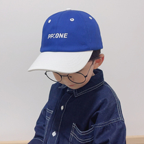 Baby hat Spring and autumn thin male and female Duck Tongue Cap Summer Sun Hat Shading Child Baseball Cap Personality Tide Card