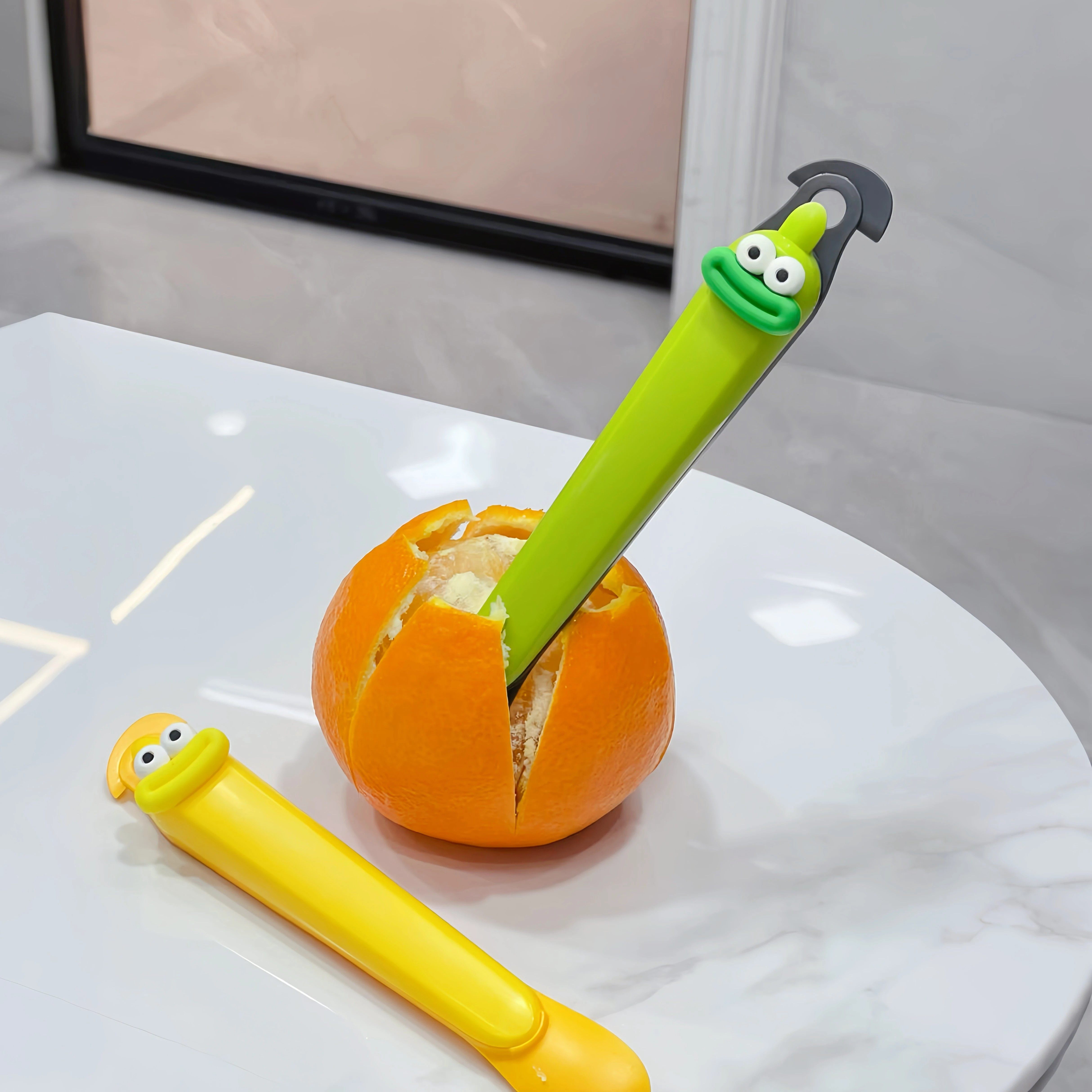 剥橙子太麻烦?这款橘子剥皮器让你轻松变身水果达人🍊!-开橙器-淘宝好物网