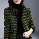 Xiaoxiangfeng 2024 spring new woolen coat tweed short style lady slim top western trend