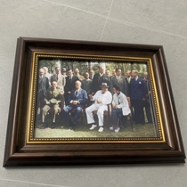 World War II Cairo Declaration of the United States National Archives of the United States hid high-definition photo pendulum Sun Wen Zhongshan The portrait of a great man