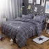Một mảnh chăn bông 150x200x220x230x240cm phi sinh viên ký túc xá bộ 1,5m bedspread chăn - Quilt Covers