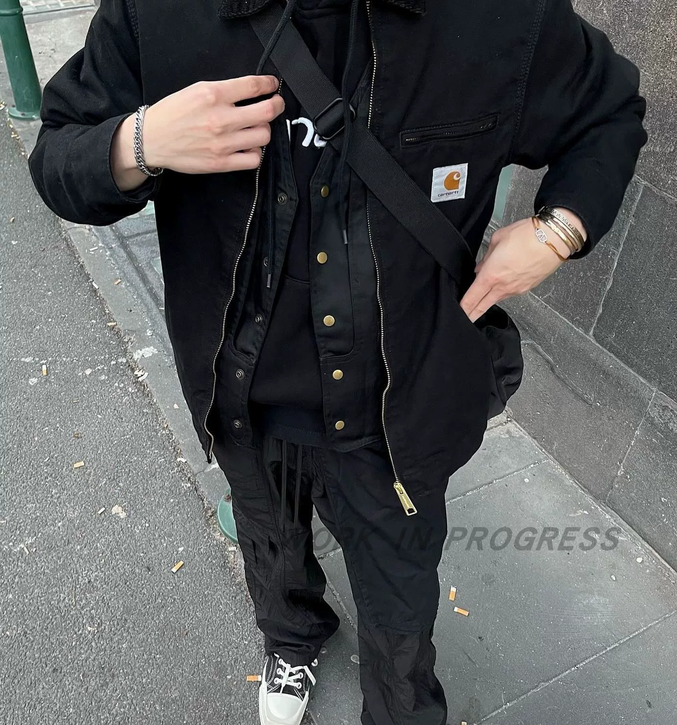 Carhartt WIP Detroit куртка Detroit куртка молодежный рабочий стиль куртка
