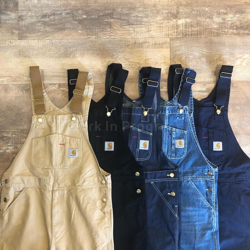 Carhartt Wip Overalls Carhartt Unisex Liu Wen's Big Cousin Work Pants Bib Overall