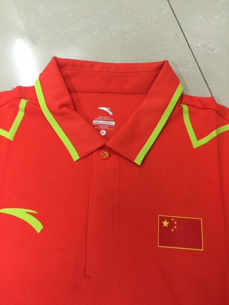 Anta tài trợ cho áo polo ngắn tay của đội tuyển quốc gia - Áo polo thể thao polo nam