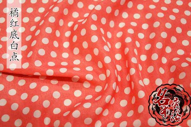 Áo len cashmere nhập khẩu Hàn Quốc 0.8CM chấm in quần áo vải satin Khăn quàng cổ Vải DIY - Vải vải tự làm vải dạ tweed